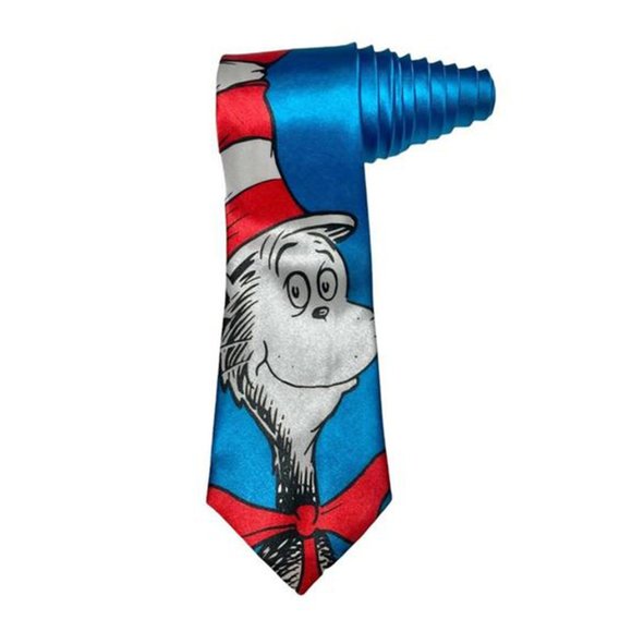 Dr. Seuss ~ The Cat In The Hat ~ Novelty Necktie - Picture 3 of 7